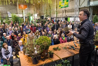 Jurgen Smit op TuinIdee 2014 in Den Bosch